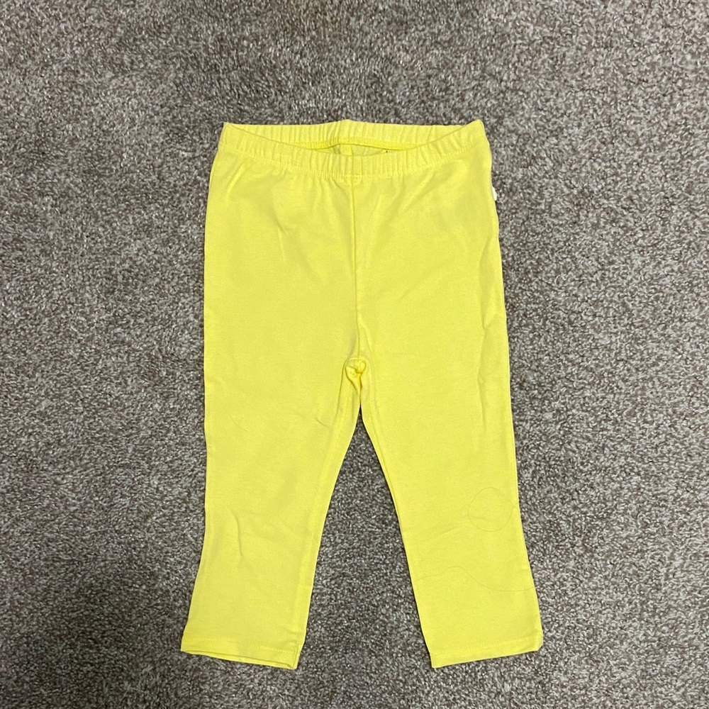 Kids Headquarters Sunny Yellow Leggings